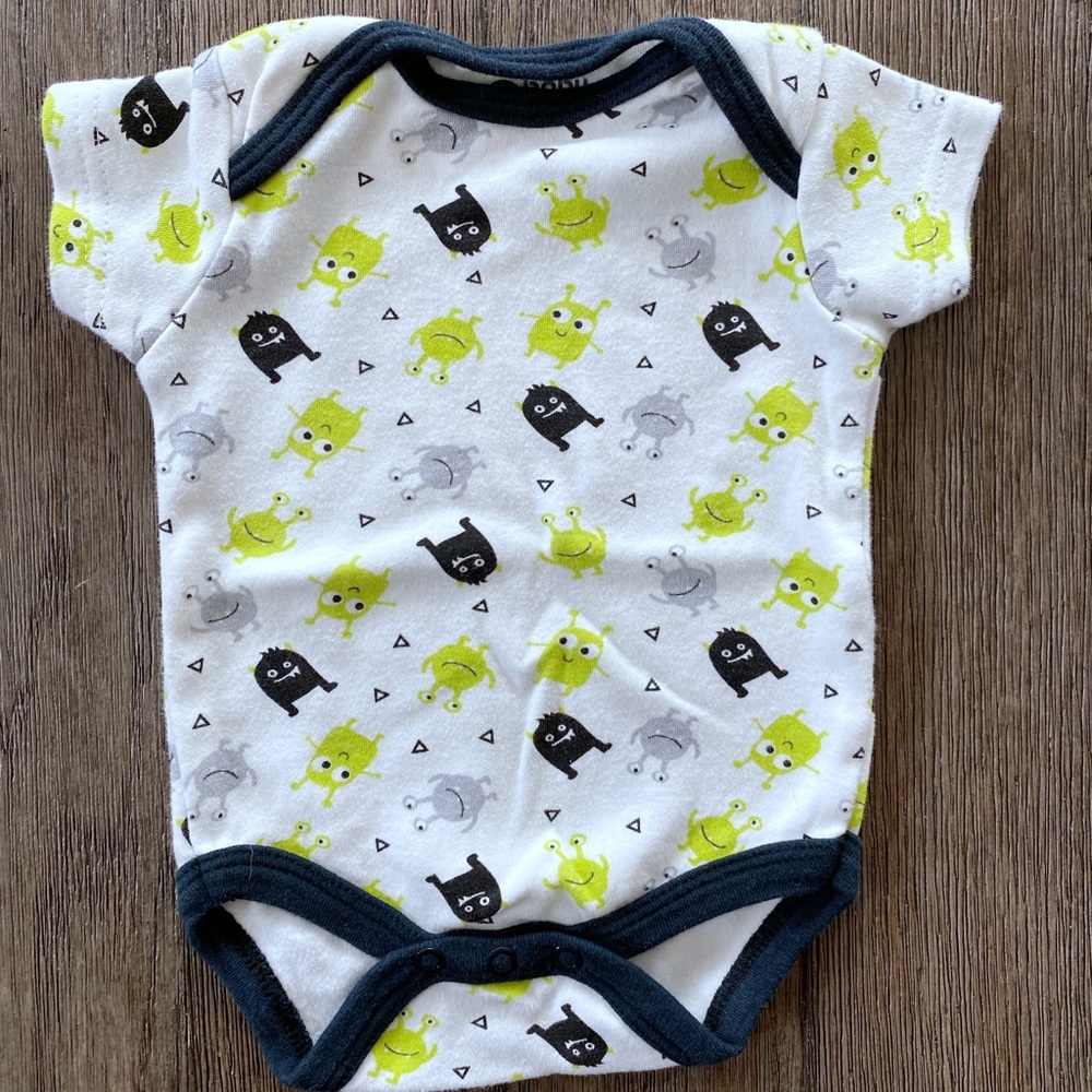 4/$10 Baby Gear onesie bodysuit 0-3 months